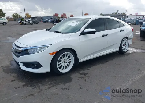 2017 Honda Civic Ex-L from USA, damaged, VIN 2HGFC1F79HH655374